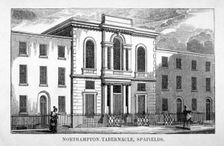 Northampton Tabernacle, Spa Fields, Finsbury, London, c1830. Artist: Anon