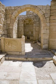 Northern Church, Avdat, Israel. Artist: Samuel Magal