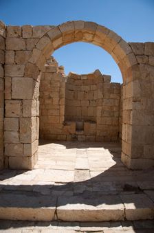 Northern Church, Avdat, Israel. Creator: Samuel Magal