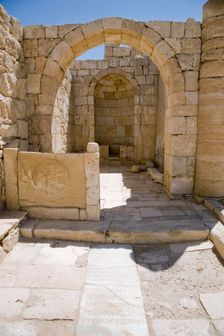 Northern Church, Avdat, Israel. Creator: Samuel Magal