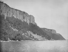 Northern End of Palisades, Hudson River c1897. Creator: Unknown