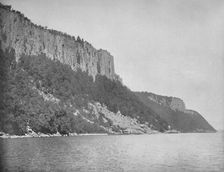 Northern End of Palisades, Hudson River c1897. Creator: Unknown