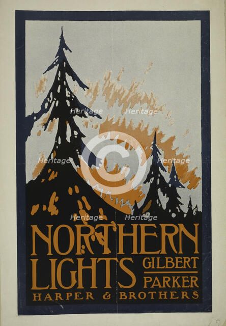 Northern lights, c1895 - 1911. Creator: Unknown.