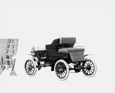 Northern Manufacturing Company automobile, rear-quarter view, between 1900 and 1910. Creator: William H. Jackson