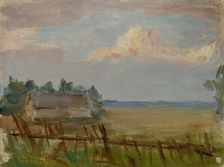 Northern Studies (The White Night-Clouds), 1910. Creator: Jan Ciaglinski