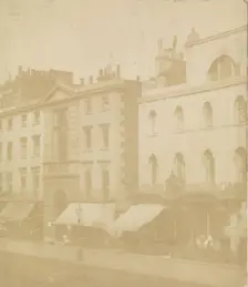 [Nos. 170-176 Regent Street, London], ca. 1846. Creator: William Henry Fox Talbot