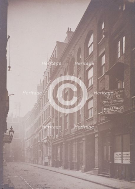 Nos 19 and 20 Bury Street, London, 1911. Artist: Anon