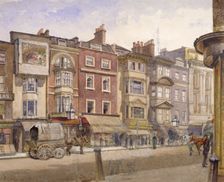 Nos 412-418 Strand, Westminster, London, 1887. Artist: John Crowther
