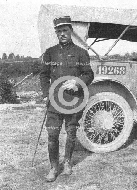 'Nos Aviateurs; l'adjudant Maxime Lenoir', 1916. Creator: Unknown.