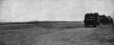 Nos chars d'assaut; L'avance en colonne des chars d'assaut, le matin du 16 avril 1917 1917. Creator: Unknown