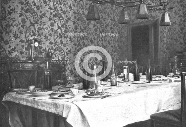 'Nos Chateaux au Pillage; Quelques aspects du Chateau du Gue a Tresmes, pres de Congis', 1914. Creator: Unknown.