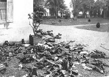 Nos Chateaux au Pillage; Quelques aspects du Chateau du Gue a Tresmes, pres de Congis 1914. Creator: Unknown