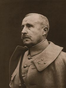 Nos Grands Chefs; Le general Nivelle, commandant en chef du 16 decembre 1916 au 15 mai 1917 1917. Creator: François Cogné