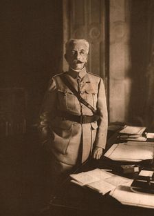 Nos Grands Chefs; Le general Lyautey, ministre de la guerre 1917. Creator: Unknown