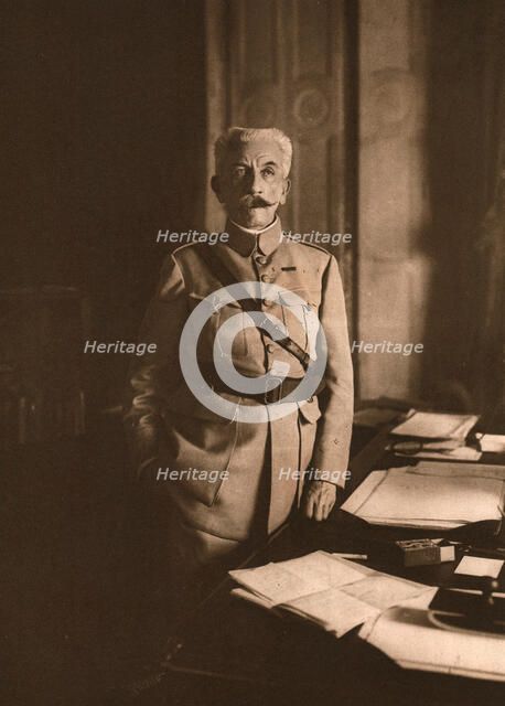 'Nos Grands Chefs; Le general Lyautey, ministre de la guerre', 1917. Creator: Unknown.