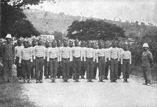 Nos recrues de trois parties du monde; En Oceanie: les premiers tirailleurs indigenes... 1916 (1924 Creator: Unknown