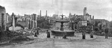 Nos regions Devastees; Les ruines de Sermaize-les Bains 1914. Creator: Unknown