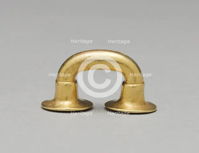 Nose Ornament, c. 400-1000. Creator: Unknown.