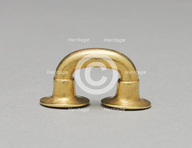 Nose Ornament, c. 400-1000. Creator: Unknown.