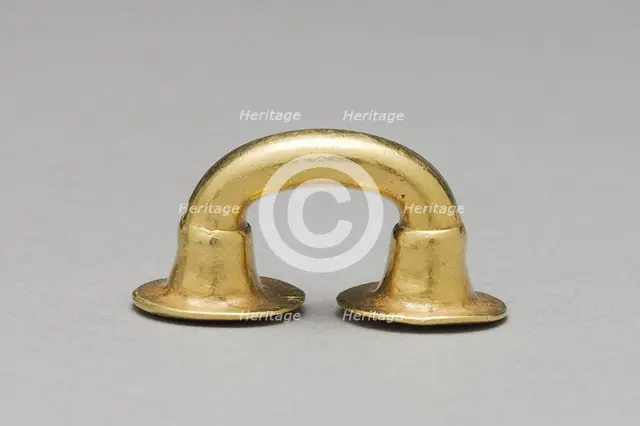 Nose Ornament, c. 400-1000. Creator: Unknown.