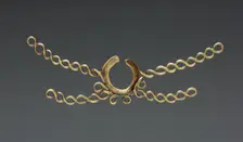 Nose Ornament, c. 500-200 BC. Creator: Unknown