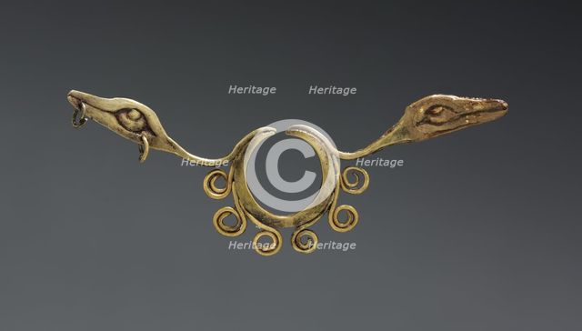 Nose Ornament, c. 500-200 BC. Creator: Unknown.