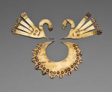 Nose Ornaments in the Form of Feline Whiskers, 180 B.C./A.D. 500. Creator: Unknown