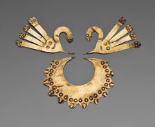 Nose Ornaments in the Form of Feline Whiskers, 180 B.C./A.D. 500. Creator: Unknown