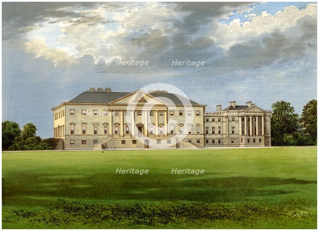 Nostell Priory, Yorkshire, home of the Winn family, c1880. Artist: Unknown