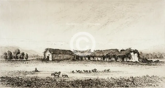 Na. Sa. de la Soledad, Published in 1883. Creator: Henry Chapman Ford.