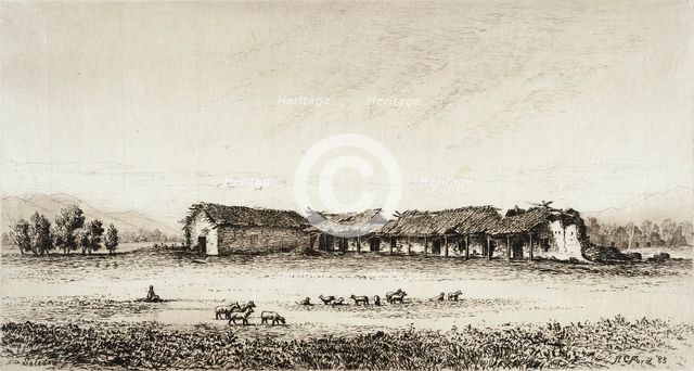Na. Sa. de la Soledad, Published in 1883. Creator: Henry Chapman Ford.