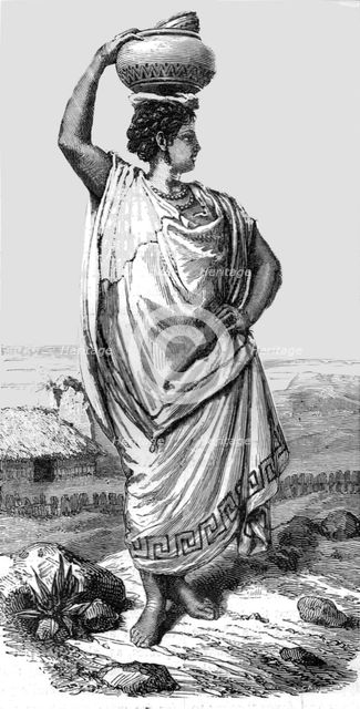 'Na Rafaela; A zigzag journey through Mexico', 1875. Creator: Thomas Mayne Reid.