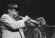 Nat Adderley and Jimmy Heath, North Sea Jazz Festival, 1994. Creator: Brian Foskett