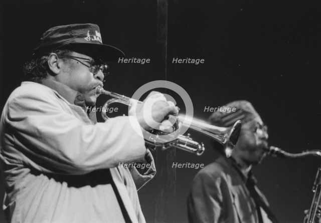 Nat Adderley and Jimmy Heath, North Sea Jazz Festival, 1994. Creator: Brian Foskett.
