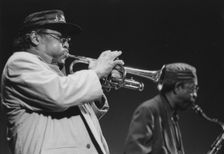 Nat Adderley and Jimmy Heath, North Sea Jazz Festival, 1994. Creator: Brian Foskett