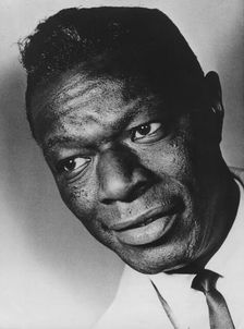Nat King Cole, American jazz singer-songwriter and pianist, c1960s. Creator: Unknown