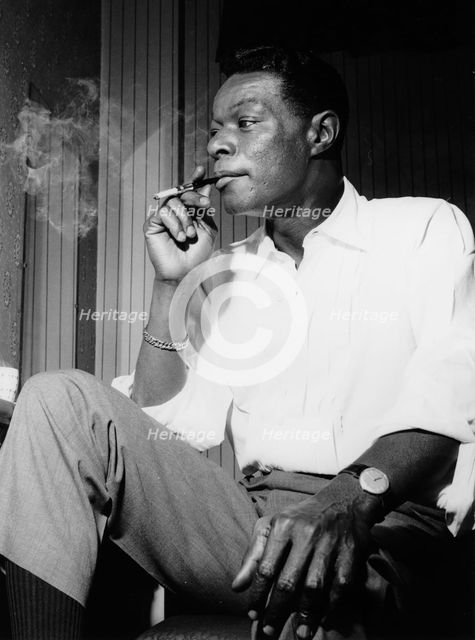 Nat King Cole, Finsbury Park Astoria, London, 1963. Creator: Brian Foskett.