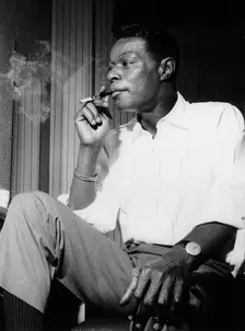 Nat King Cole, Finsbury Park Astoria, London, 1963. Creator: Brian Foskett