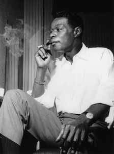 Nat King Cole, Finsbury Park Astoria, London, 1963. Creator: Brian Foskett