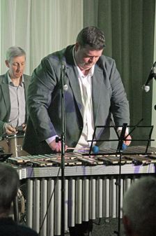 Nat Steele Quartet with Grant Stewart, Watermill Jazz Club, Surrey, 4 Feb 2020. Creator: Brian O'Connor