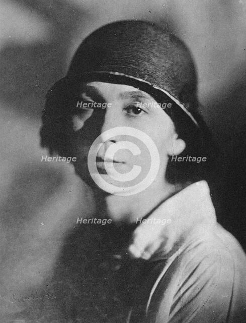 Natalia Goncharova, 1912. Creator: Anonymous.