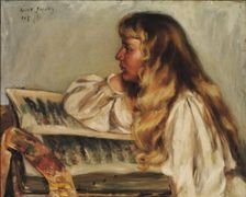 Natalie and Missal, 1890. Creator: Alice Pike Barney
