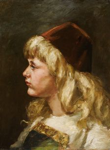 Natalie at Seven, 1883. Creator: Alice Pike Barney