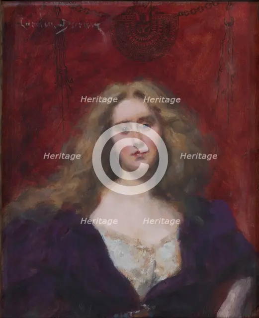 Natalie Barney, ca. 1900. Creator: Charles Emile Auguste Carolus-Duran.