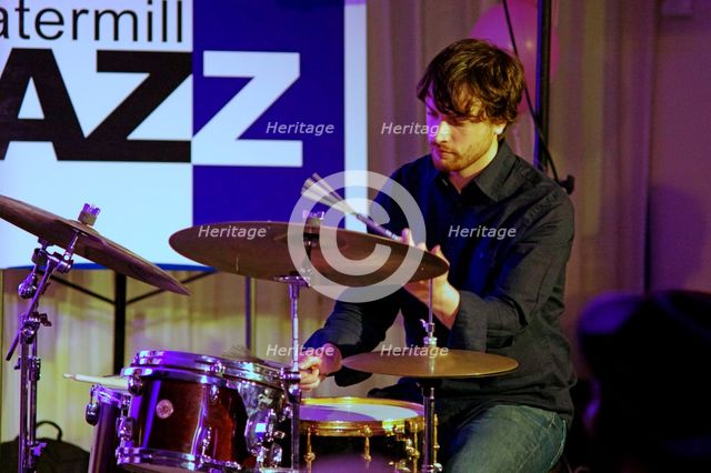 Nate Friedman, Watermill Jazz Club, Dorking, Surrey, April 11, 2017. Artist: Brian O'Connor.