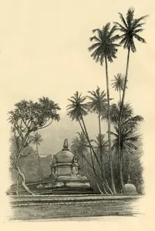Natha Devale shrine, Kandy, Ceylon, 1898. Creator: Christian Wilhelm Allers