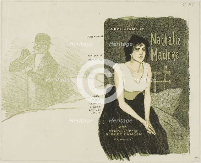 Nathalie Madoré, 1895. Creator: Theophile Alexandre Steinlen.
