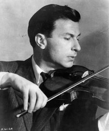 Nathan Milstein (1903-1992), Ukrainian violinist. Creator: Unknown