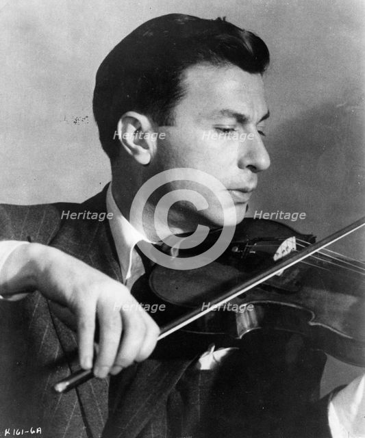 Nathan Milstein (1903-1992), Ukrainian violinist. Creator: Unknown.