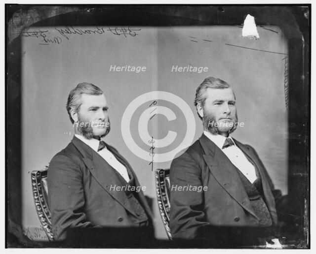 Nathan Ball Bradley of Michigan, between 1865 and 1880. Creator: Unknown.